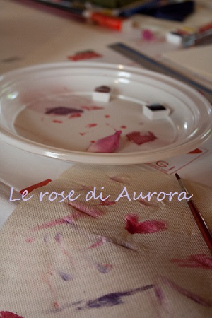 Museo Giardino della Rosa Antica, Aurora Tazza Corso Acquerello 15giugno 2014