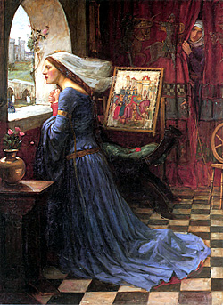 Fair Rosamund, J. W. Waterhouse, 1917